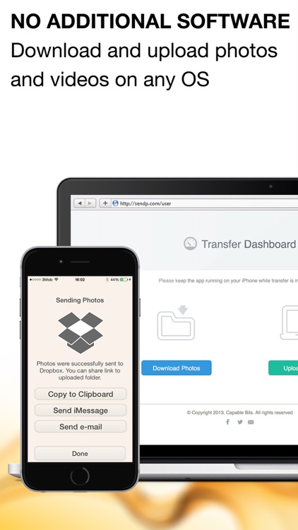 Photo and Video Transfer over wifi app