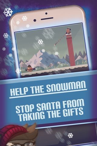 Frosty vs Santa - Save the Holidays and Gifts from Claus's Frozen Heart screenshot 2