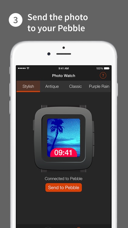 Photo Watch — Use a photo as a Pebble watchface screenshot-3