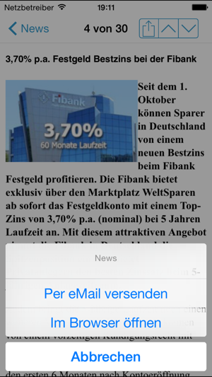Tagesgeld News De Tren App Store