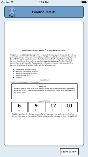 Common Core Math Algebra-II Practice Test(圖2)-速報App