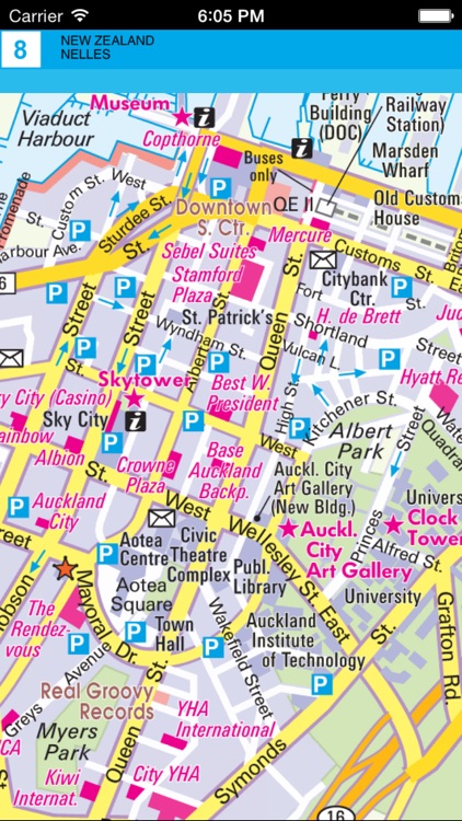 New Zealand. Tourist map. screenshot-3