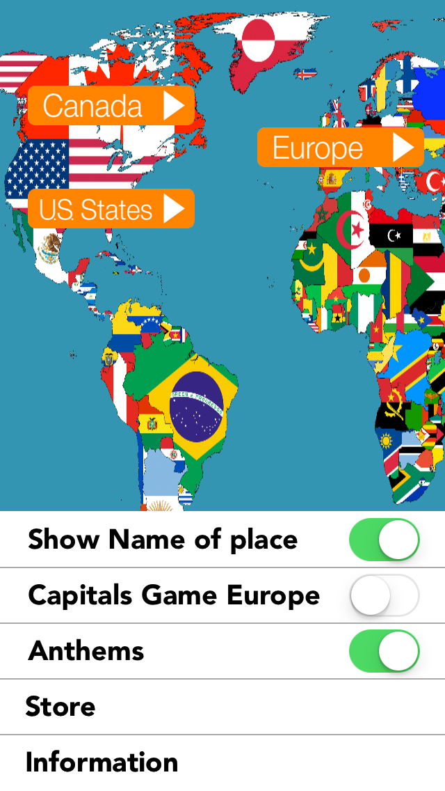 How to cancel & delete Flag2Map: the geography game of Europe, Canada & USA from iphone & ipad 2