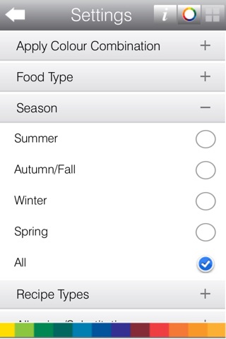 Food Palette Lite screenshot 4