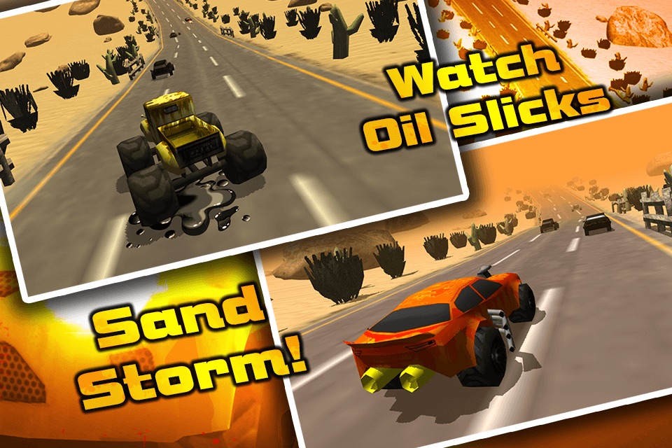 Mega Smash Real Combat Fast Car Road Racing 3D Simulator Game screenshot 4