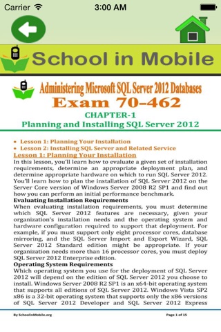 SQL SERVER EXAM 70-462 PREP free screenshot 3