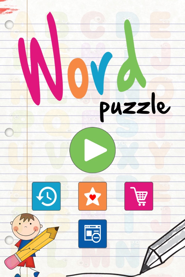 Word Puzzle - make words from letters screenshot 2