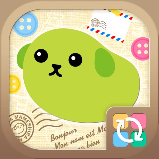 豆しばきせかえ アイコン着せ替え 壁紙 Iphone Ipad Game Reviews Appspy Com