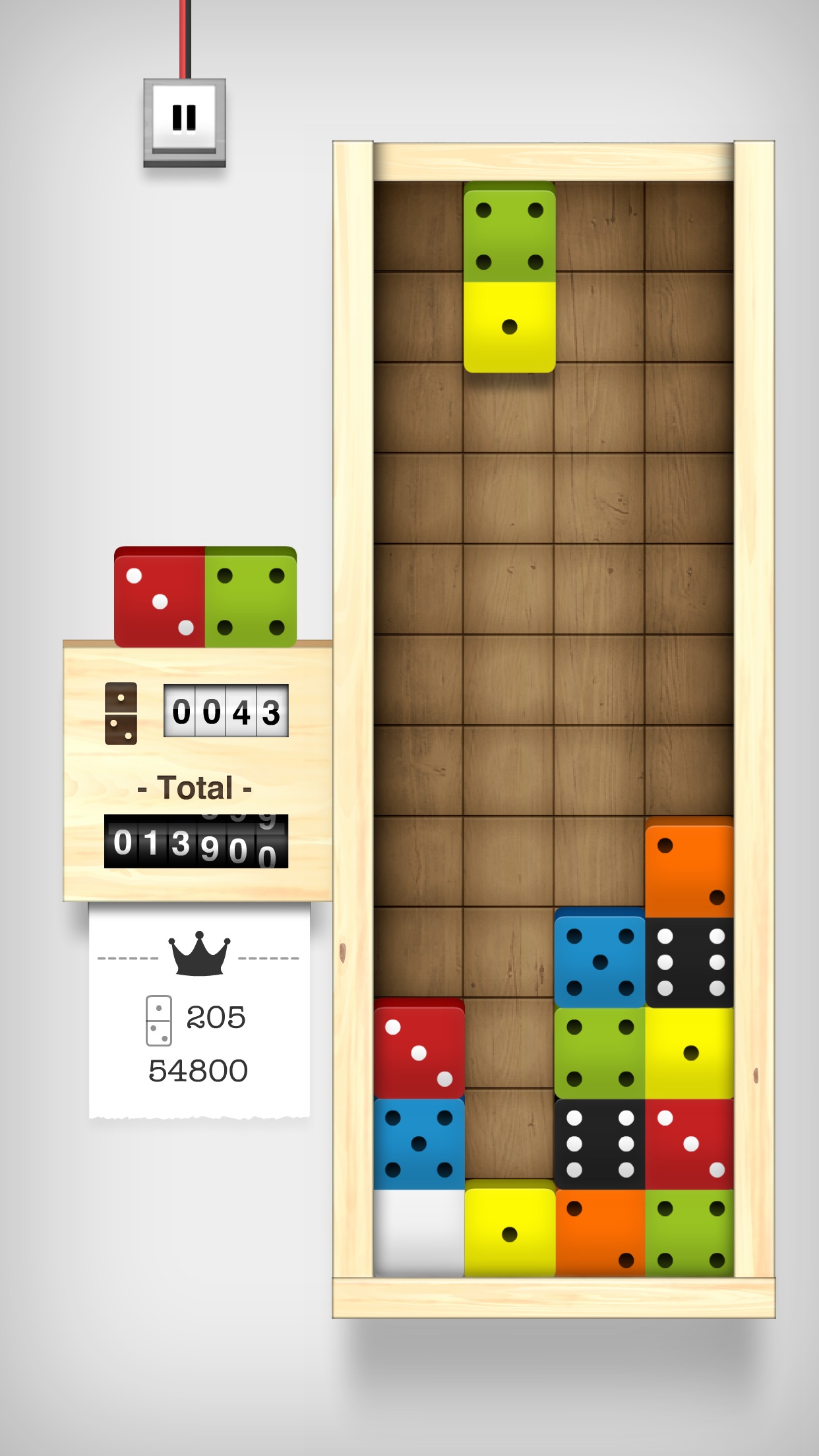 Screenshot do app Domino Drop