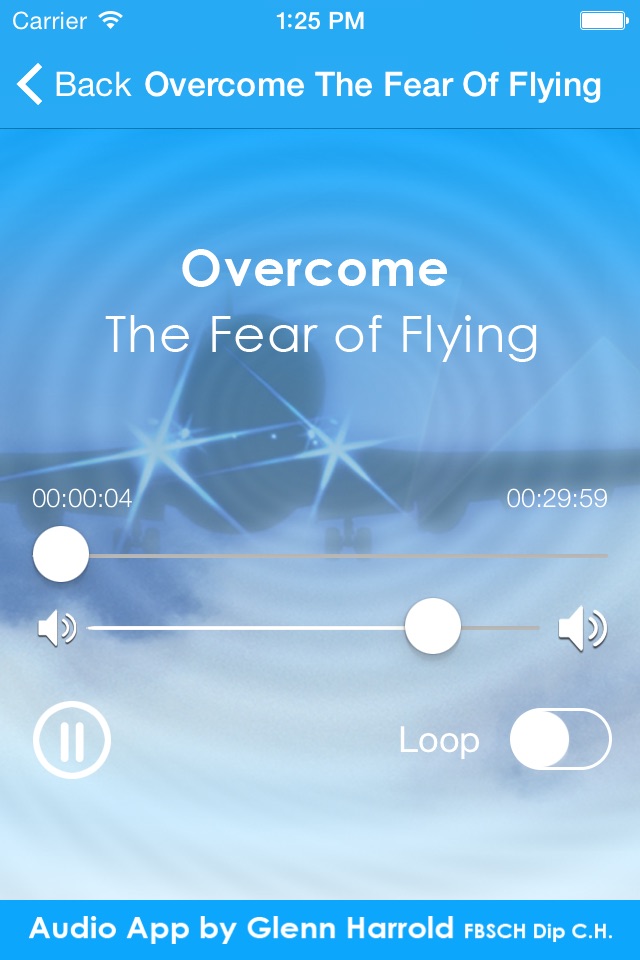 Overcome The Fear of Flying by Glenn Harrold screenshot 3