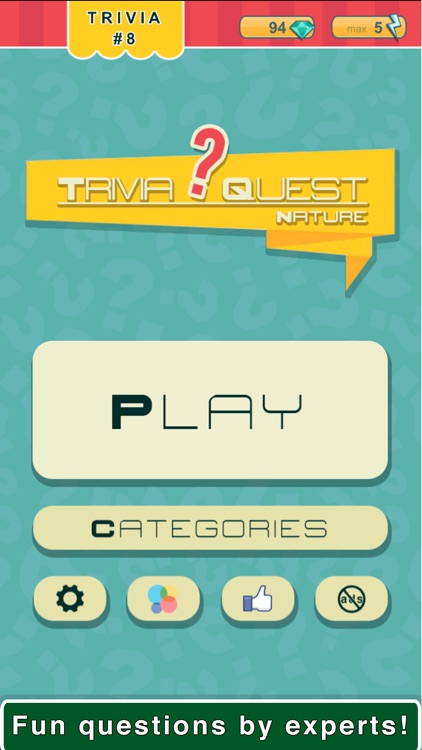 Trivia Quest Nature Trivia Questions By Yiyuan Qu