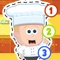 Kids Cooking Puzzle Teach me Tracing & Counting - Learn about the kitchen and how to cook your favorite food like a mini chef