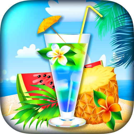 Extreme Cocktail Drinks Rush for Lucky Games in Fruit Island Play and Win in Casino Vegas Slots Icon