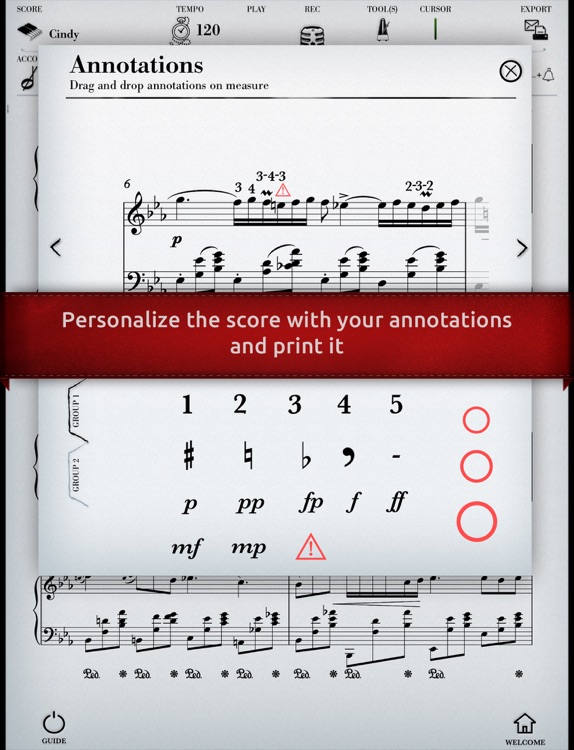 Play Chopin – Nocturne No. 2 (interactive piano sheet music) screenshot-3