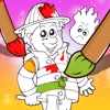 A Firefighter Coloring Book for Children: Learn to Color Firemen and Eqipment