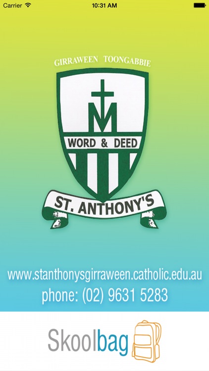 St Anthony's Primary Girraween - Skoolbag