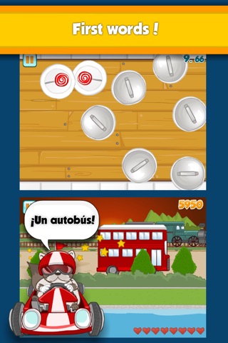 !Juguemos en español! Actividades educativas para niñas y niños pequeños - juegos de palabras, memoria y ortografía para chicos de edad preescolar screenshot 2