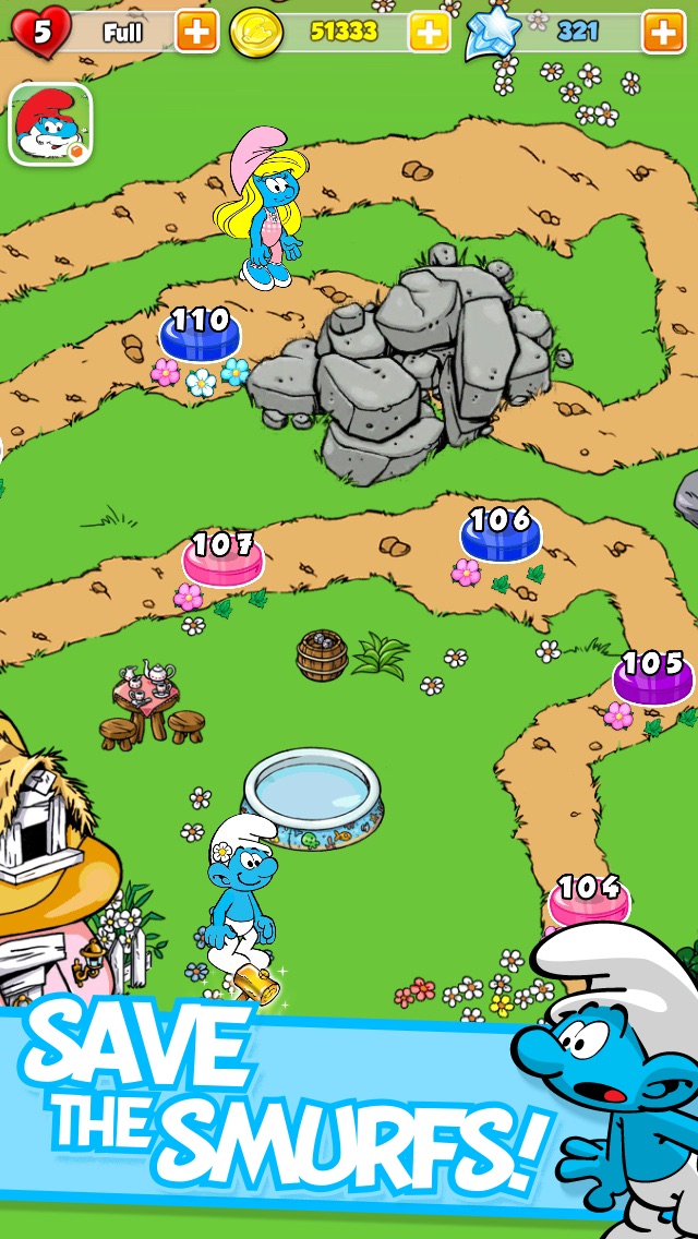 SMURFETTE'S MAGIC MATCH 1.4.0 IOS