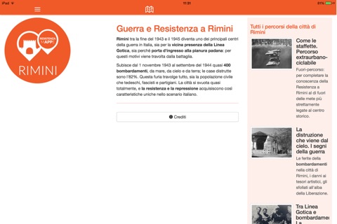 Resistenza mAPPe Rimini screenshot 2