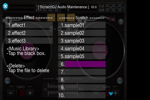 iScratchDJ screenshot 4