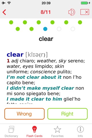 Italian - English Berlitz Basic Talking Dictionary screenshot 3