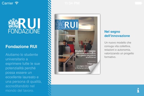 Fondazione RUI screenshot 2