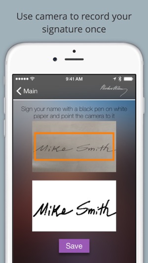 SignHere Pro: Use Camera to Sign Documents(圖1)-速報App