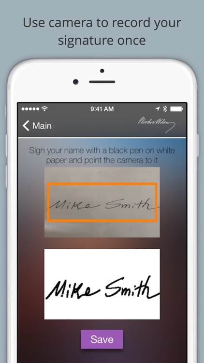 SignHere Pro: Use Camera to Sign Documents screenshot-0