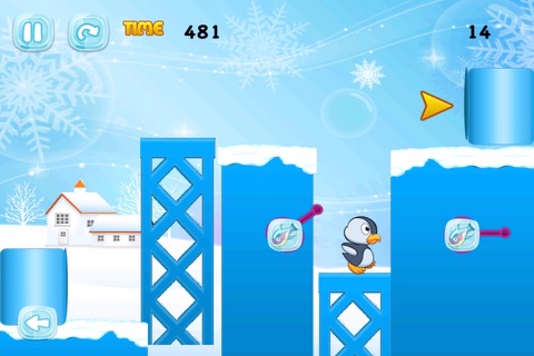 Cute Penguin Journey Saga - Fish Catching Mission screenshot 2