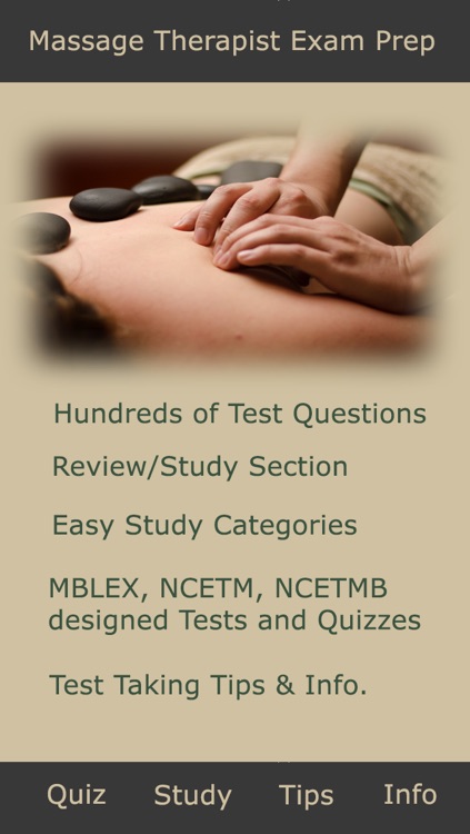 Massage Test & Exam – MBLEx,NCETM,NCETMB