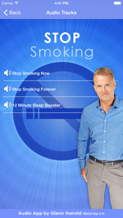 How to cancel & delete Stop Smoking Forever - Hypnosis by Glenn Harrold from iphone & ipad 2