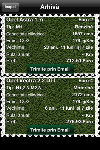 Calculator Taxa Auto - Timbrul de Mediu 2013 screenshot 4