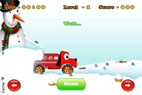 Christmas Truck - To Steer An Animal Truck in Chirstmas screenshot 2