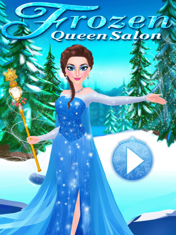 Frozen Ice Queen - Beauty SPA iPad app afbeelding 2