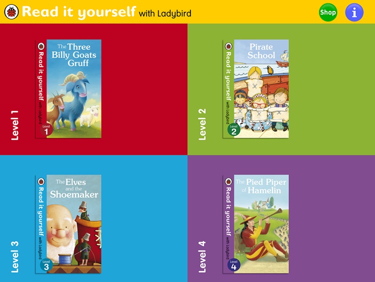 Read it Yourself with Ladybird: Interactive reading practice for beginner readers