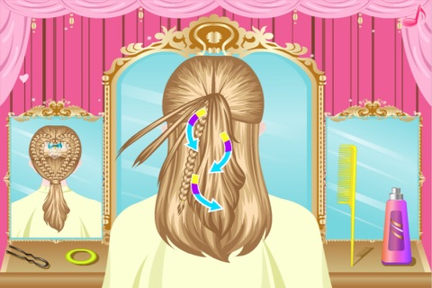 Super Braid Hairdresser  HD screenshot 2