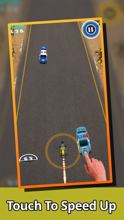 A Mad Skills Free MotorCycle Racing Game to Escape From Police