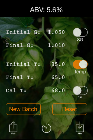 ABVcalculator Premium Edition screenshot 2