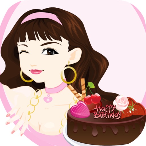 Make Birthday Cake-Lovely Party& A date of Food iOS App