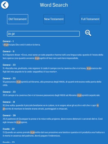 Italian Bible for iPad screenshot 4