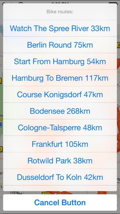 Germany Cycling Map screenshot-4
