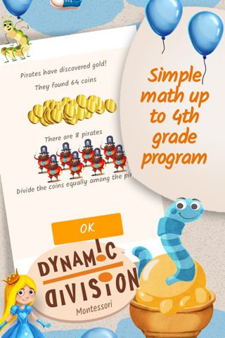 Montessori MatheMAGICs: Dynamic Division Lite - Educational Math Game for Kids - 2nd grade screenshot 3