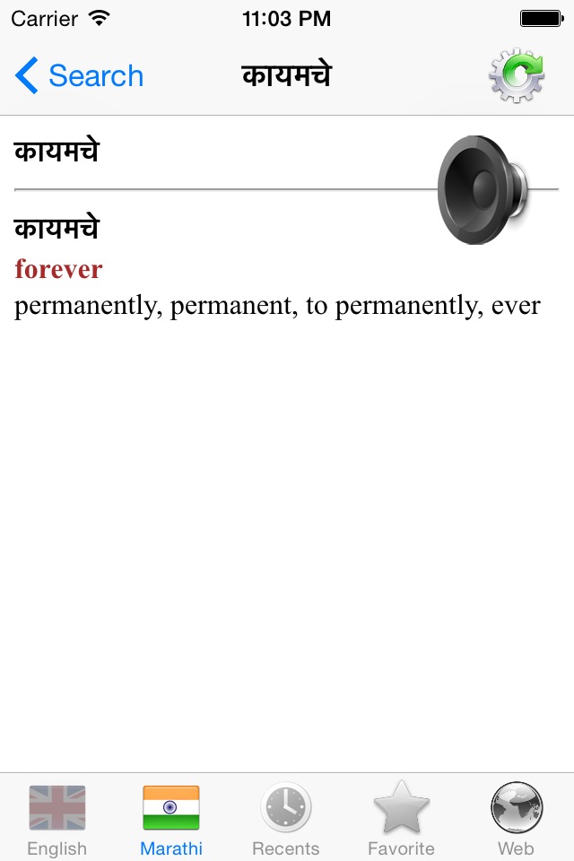 English Marathi best dictionary screenshot 4