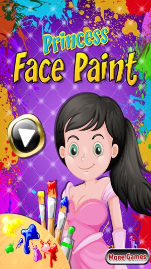 Princess Face Paint - A tattoo maker & funny face mask virtu(圖1)-速報App