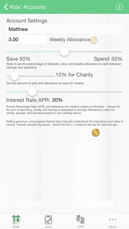 KidsBank - Allowance, Chores, and Virtual Bank screenshot-3
