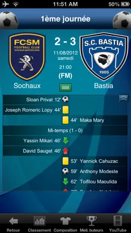 Game screenshot Ligue de Football apk