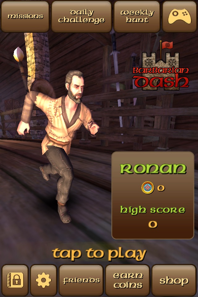 Barbarian Dash! Champion Hero screenshot 3