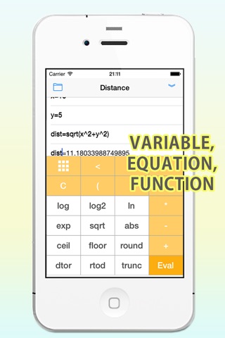 Calculator+ Variable, Equation, Function screenshot 2