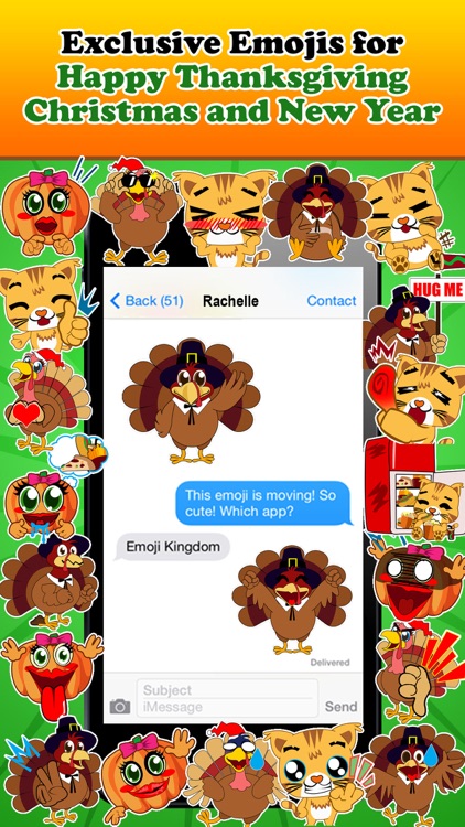 Emoji Kingdom Free  - Christmas Turkey Emoticons