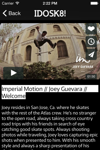 IDOSK8 - Skate Videos screenshot 2